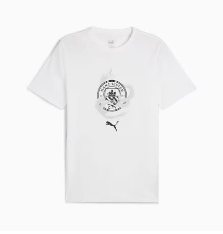 T-shirt Puma Manchester City YouthOD blanc
