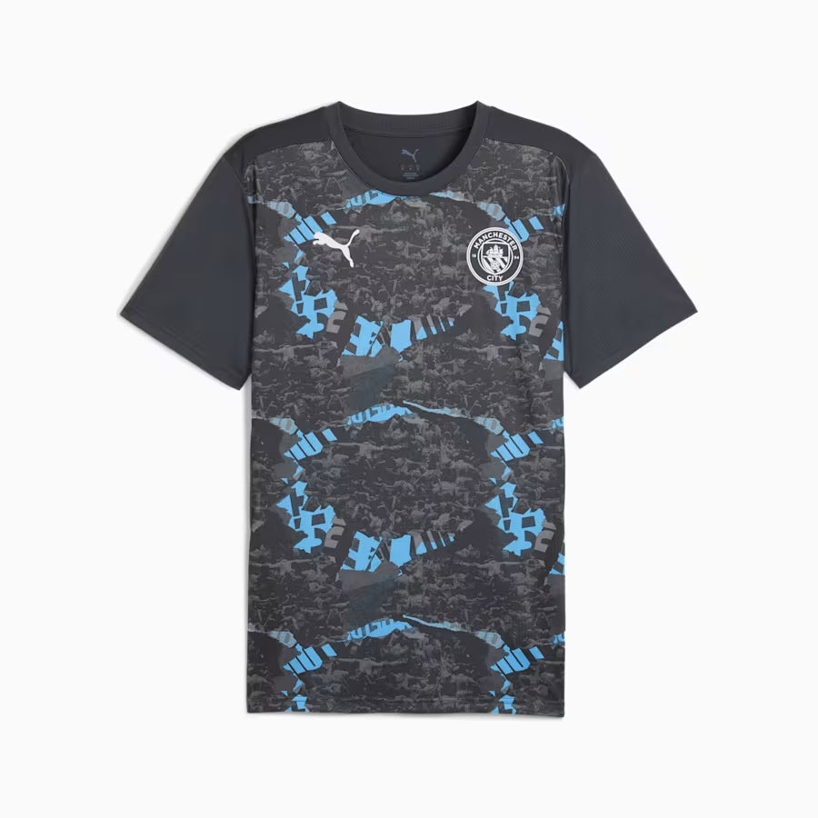 Maillot Puma Manchester City pré-match à manches courtes