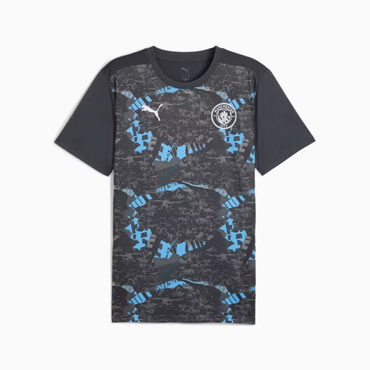 Maillot Puma Manchester City pré-match à manches courtes