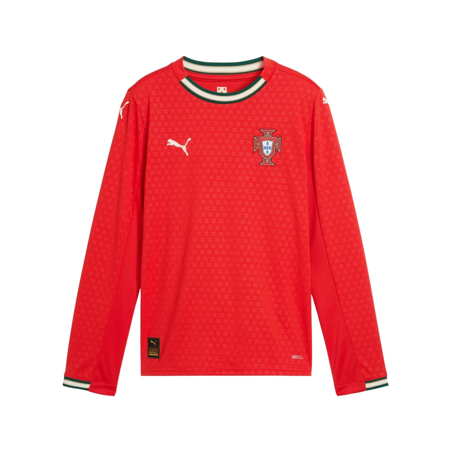 Puma Portugal 2025 Longsleeve Home Jersey Youth