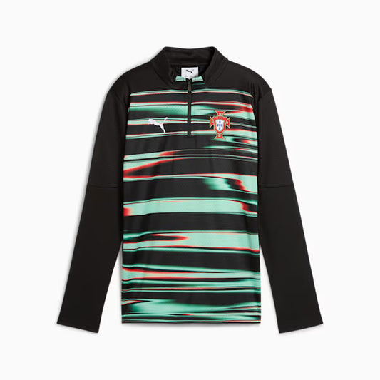 Haut d'avant-match Puma Portugal 1/4 Zip pour jeunes
