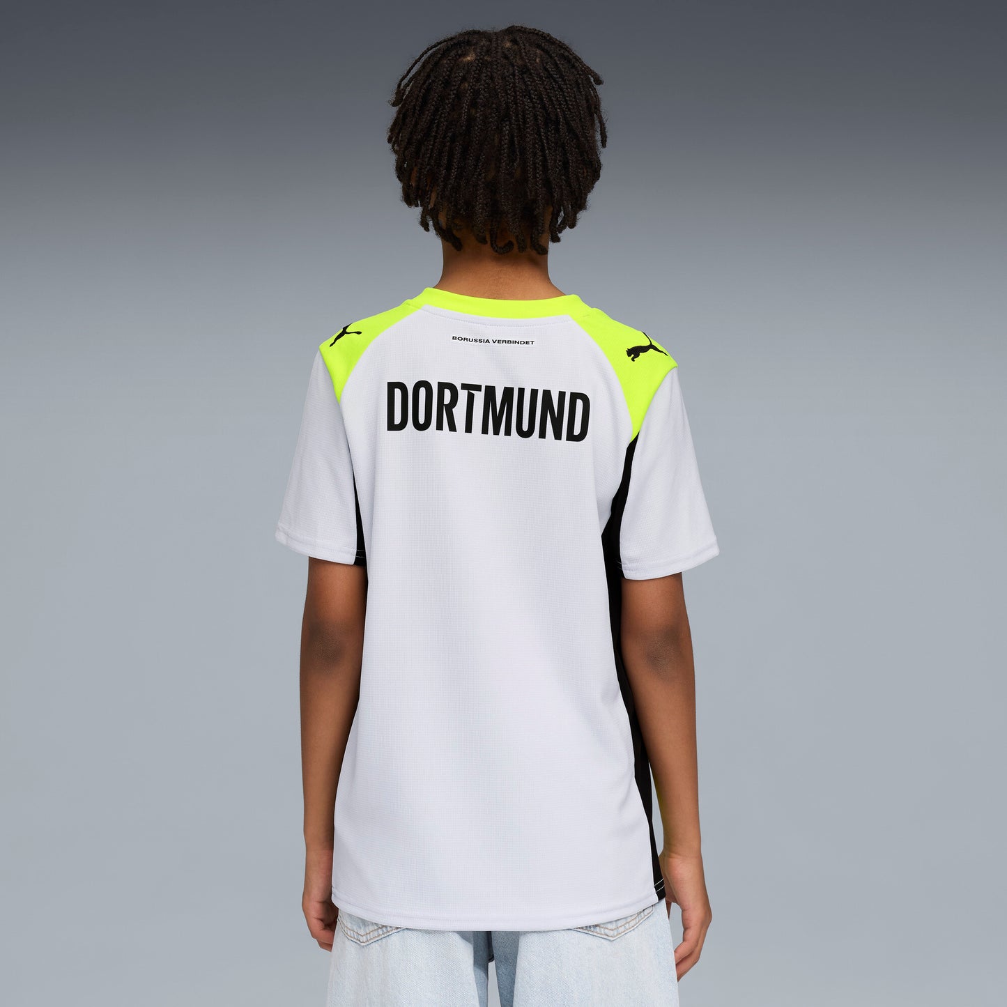 Puma Borussia Dortmund 25/26 Away Jersey Youth