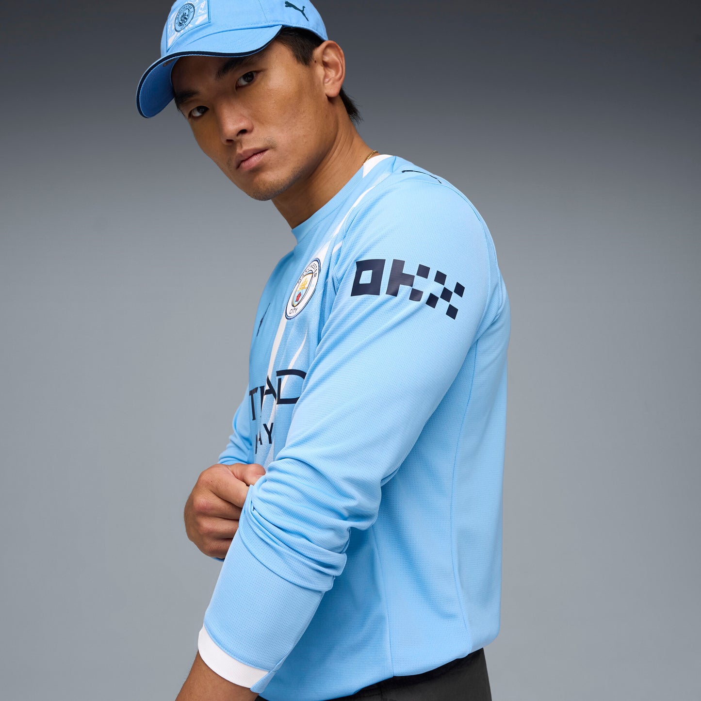 Puma Manchester City 25/26 Long Sleeve Home Jersey