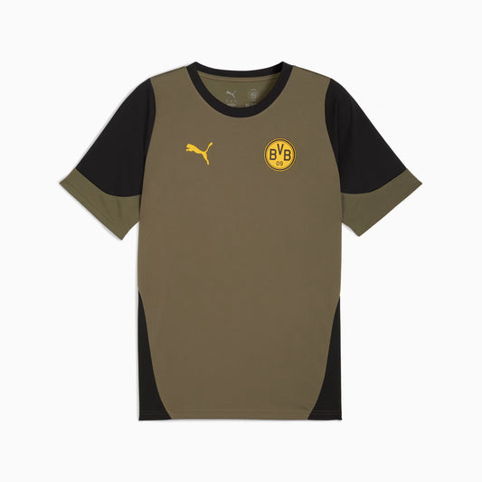 Green and black sports jersey with Puma and Borussia Dortmund logos on a white background