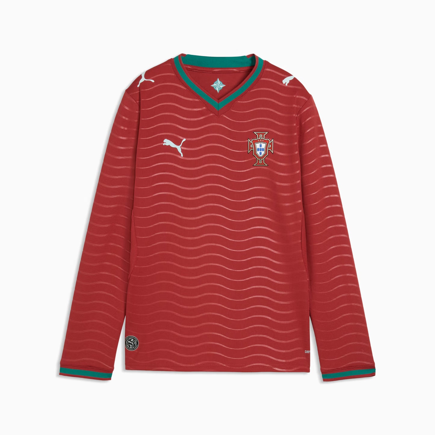 Puma Portugal 2026 Long Sleeve Home Jersey Youth