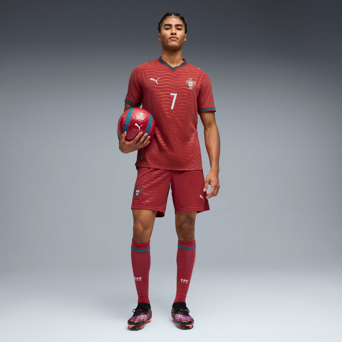 Puma Portugal 2026 Ronaldo #7 Authentic Home Jersey