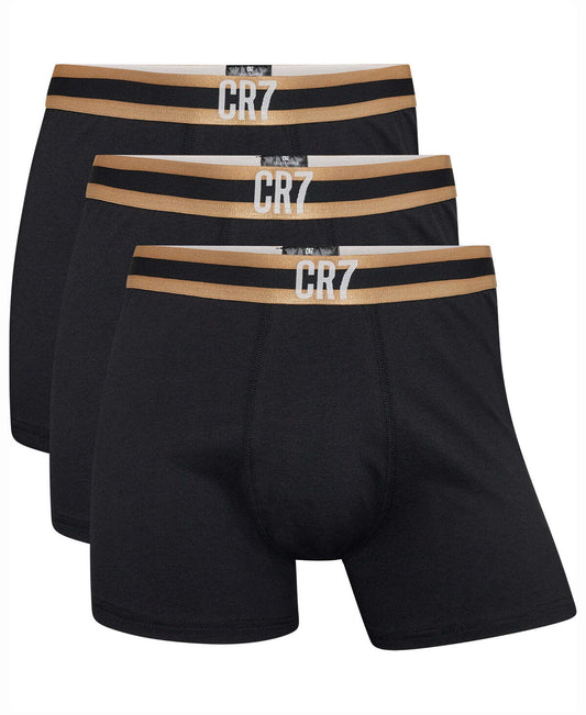 Lot de 3 boxers en coton mélangé CR7 pour homme