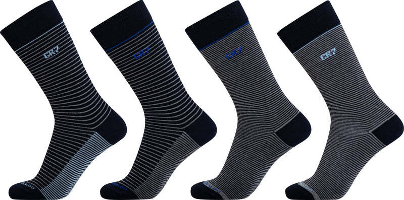 CR7 Cotton Dress Socks 4 pack