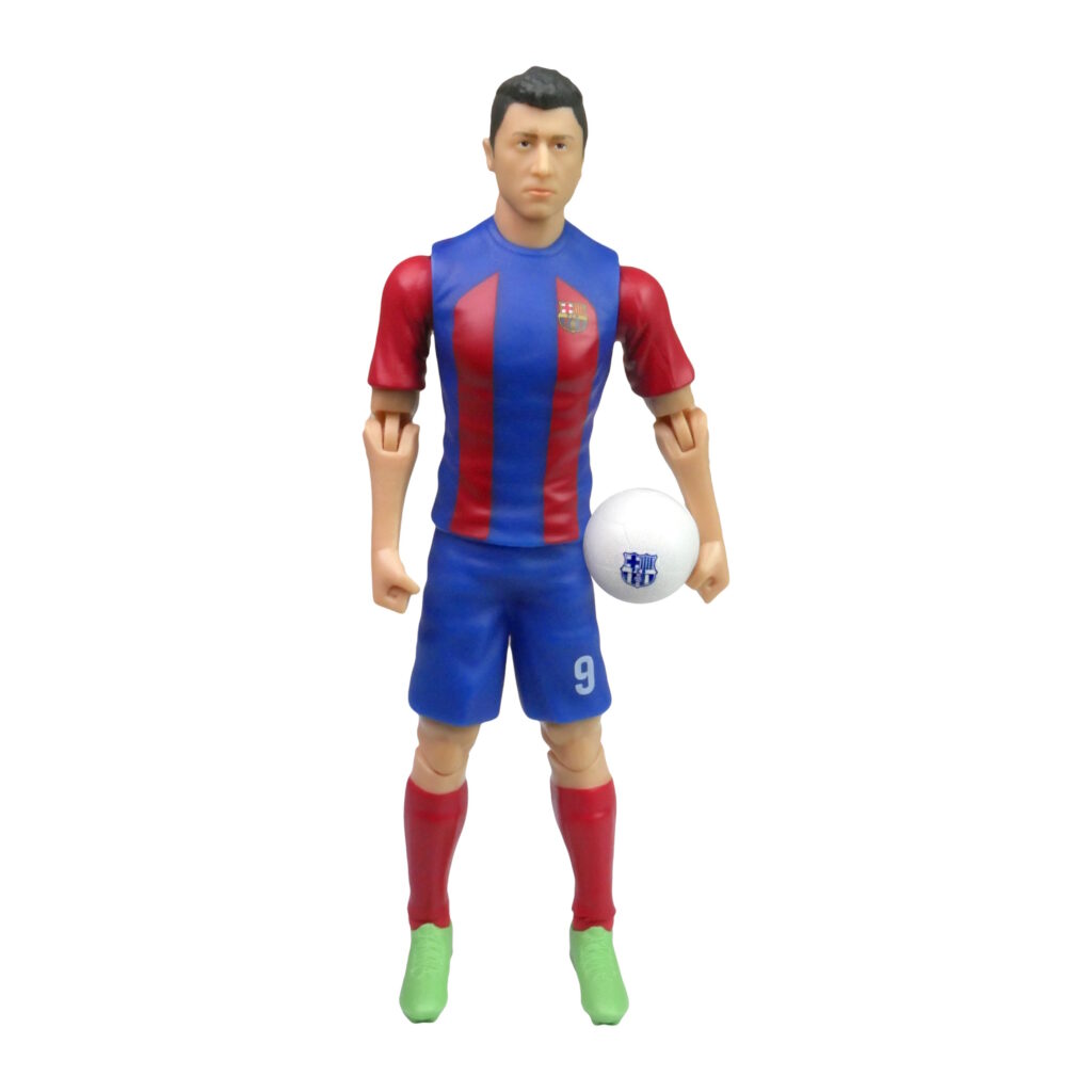 Robert Lewandowski Barcelona Sockers Action Figure (8")