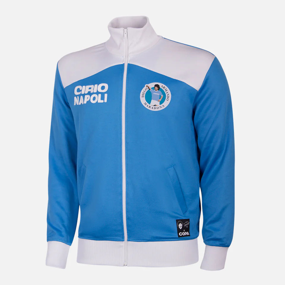 Veste rétro Maradona x COPA Football Napoli 1984