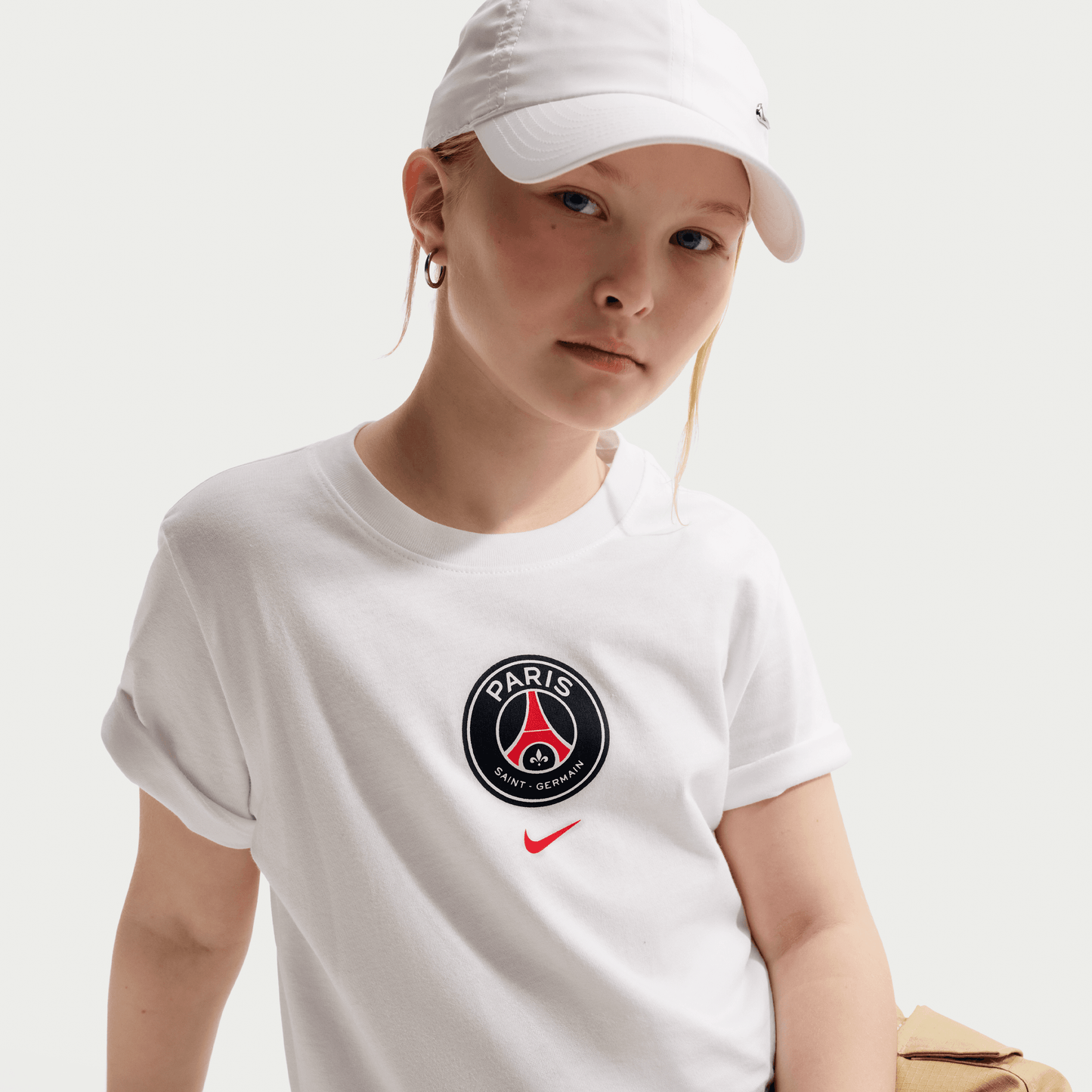 Nike Paris Saint-Germain Crest T-Shirt Youth