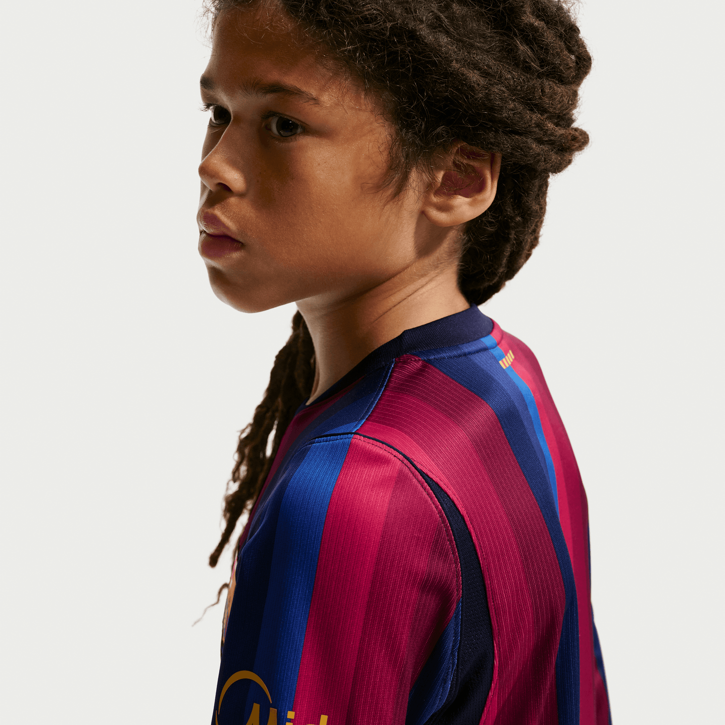 Nike Barcelona 26/27 Long Sleeve Home Jersey Youth