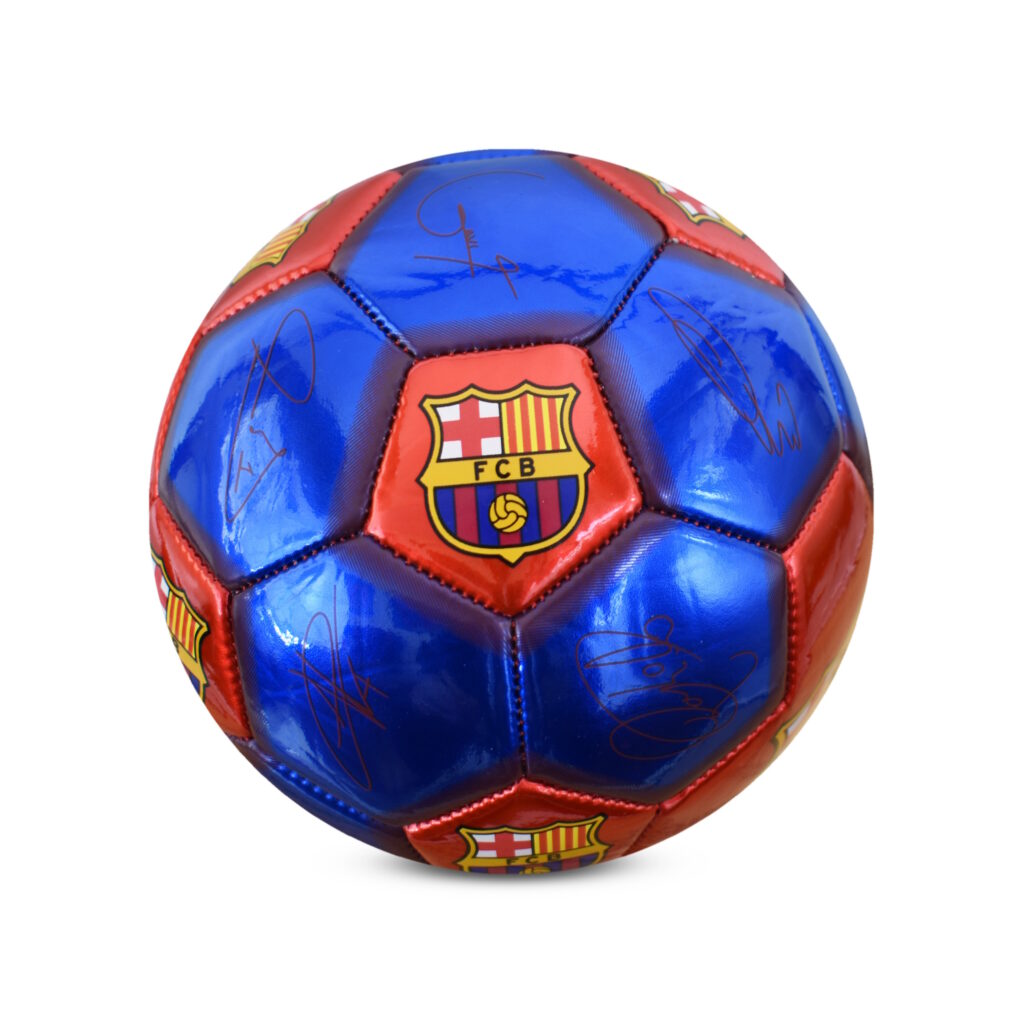 Barcelona Metallic Signature Mini Soccer Ball