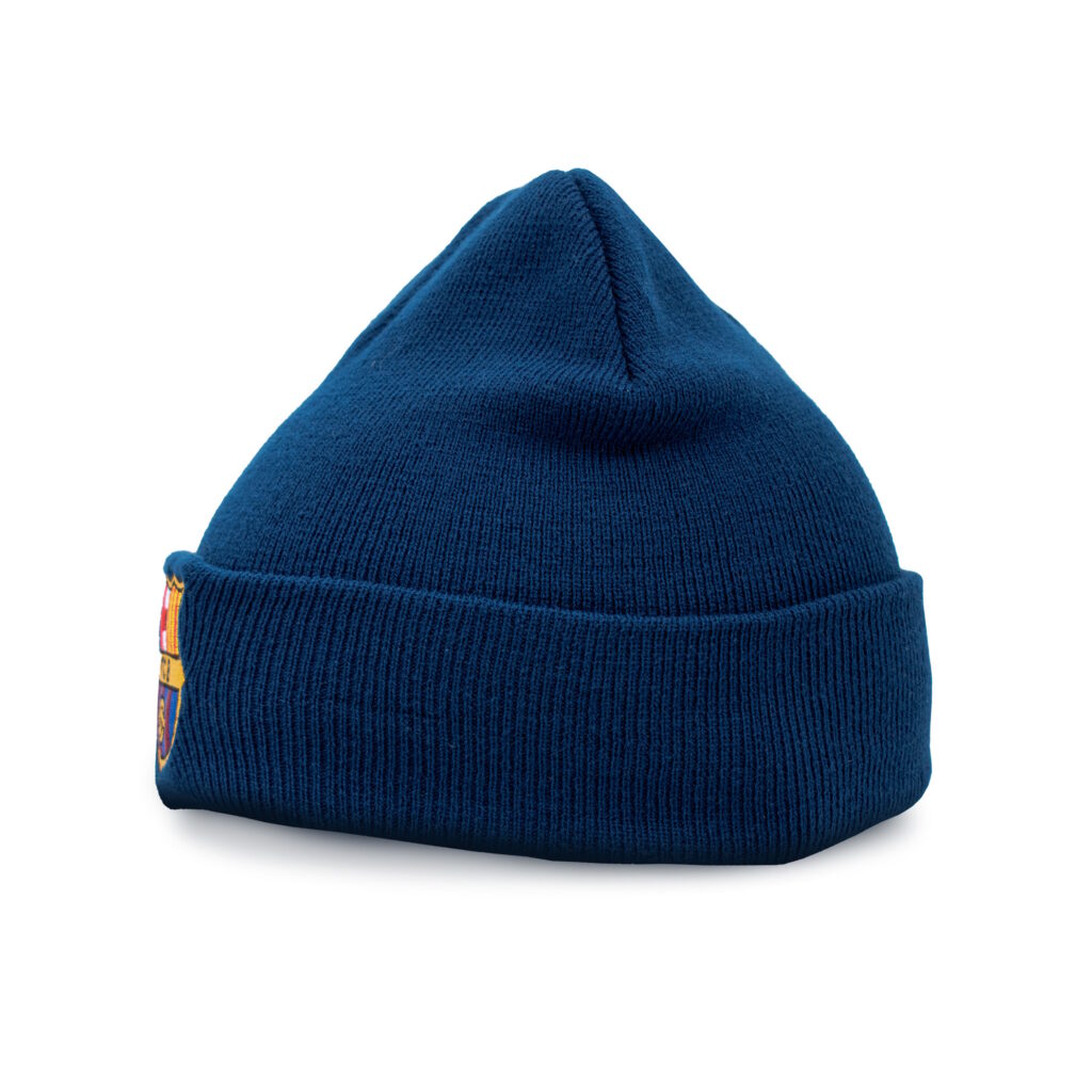 Barcelona Navy Cuff Beanie