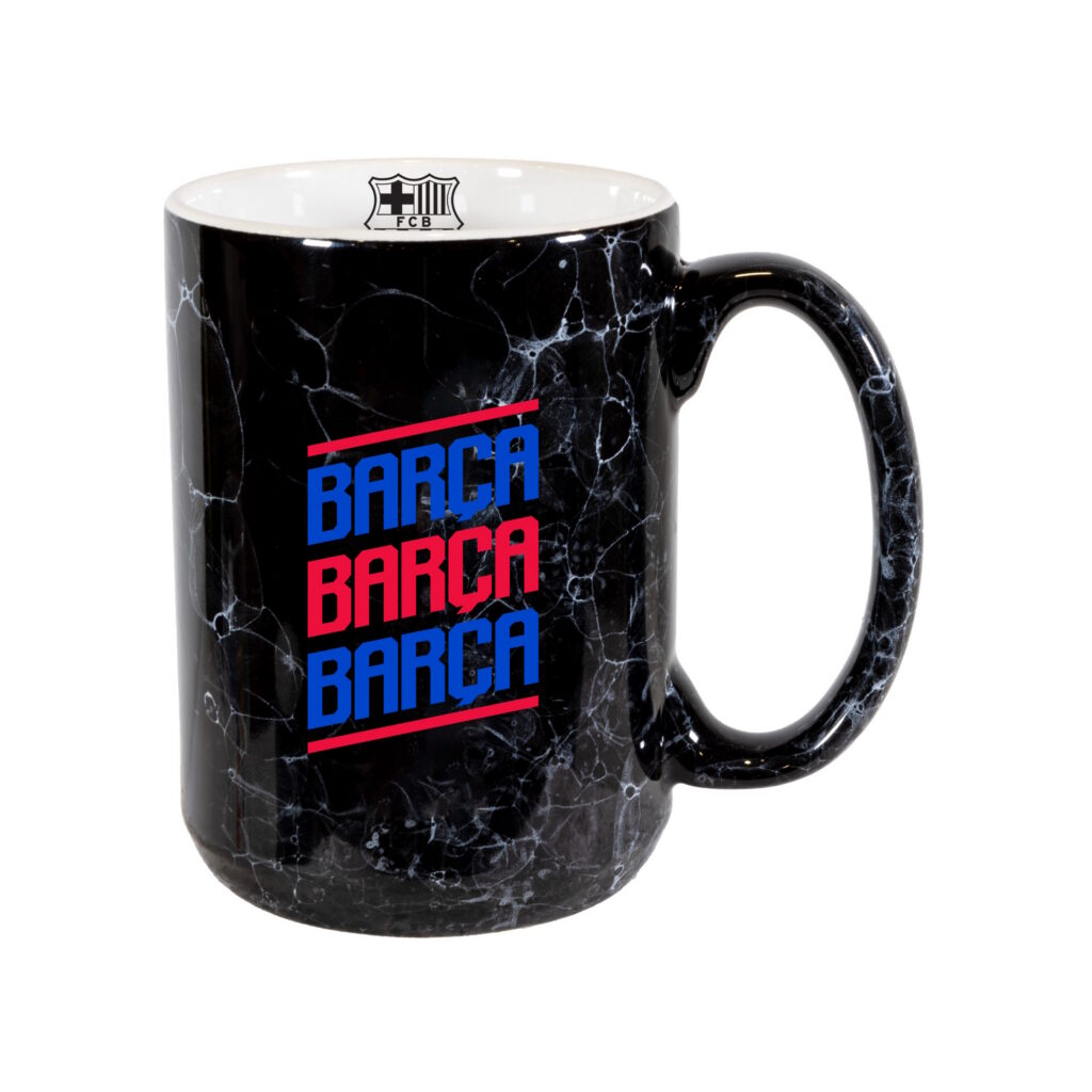 Barcelona Black Marble Mug (15 OZ)