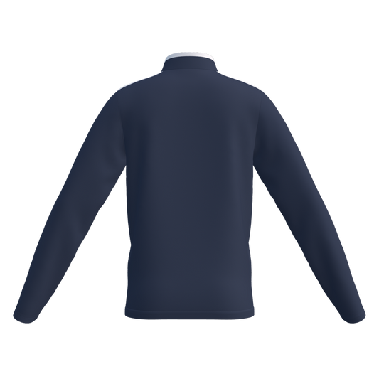 Adidas Entrada 26 Custom Quarter Zip Training Top Navy