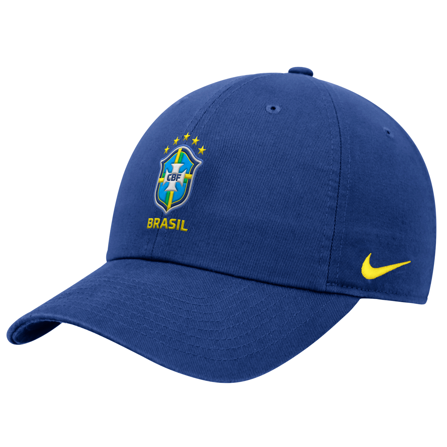Nike Brazil Woven Patch Crest Club Cap Blue