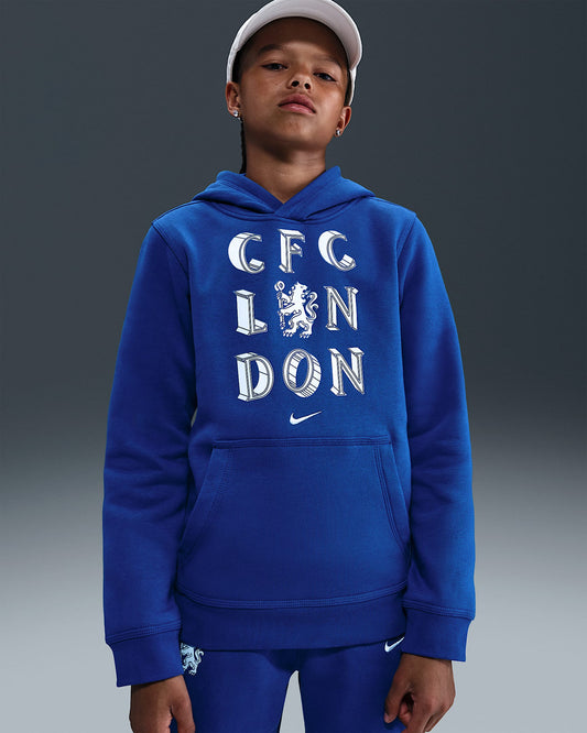 Nike Chelsea Club Pullover Hoodie Youth