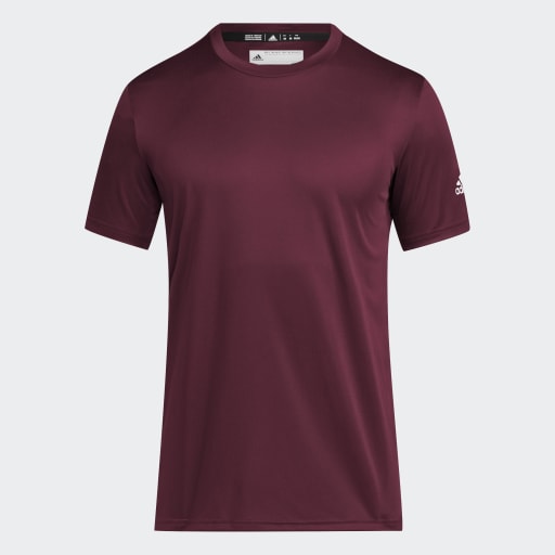 T-shirt Adidas Clima Tech Bordeaux