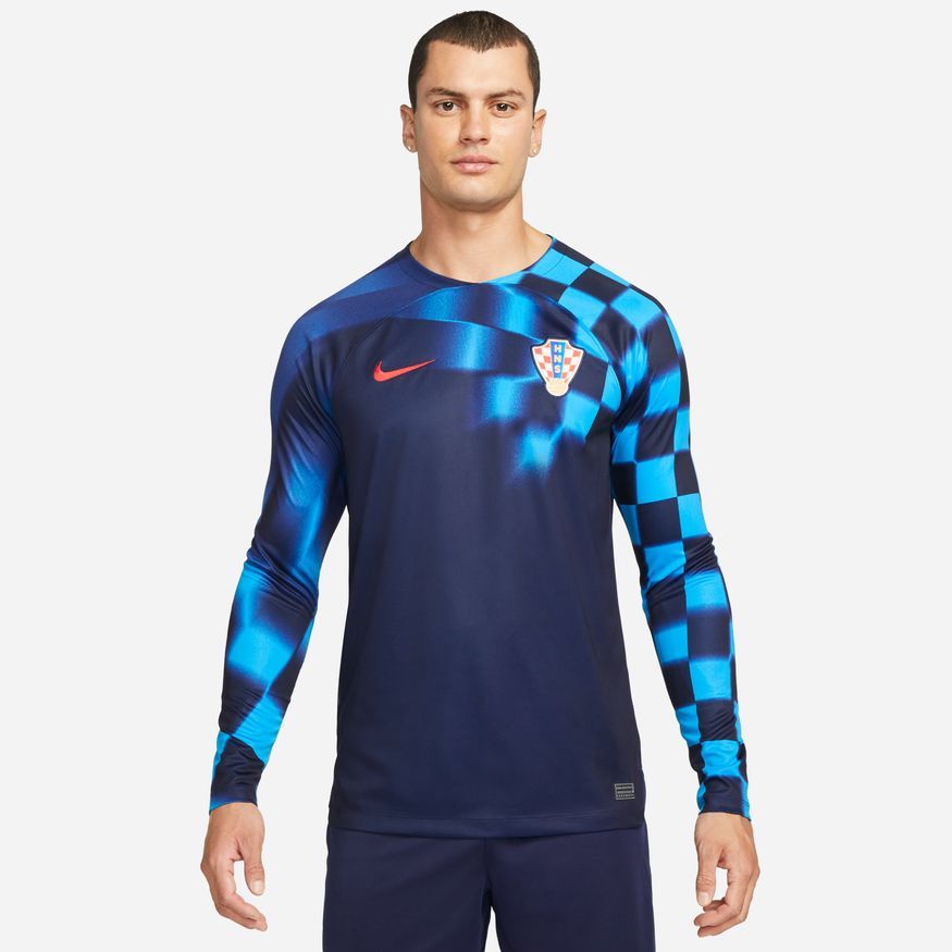 Maillot Nike Croatie 22/23 Stadium LS Extérieur
