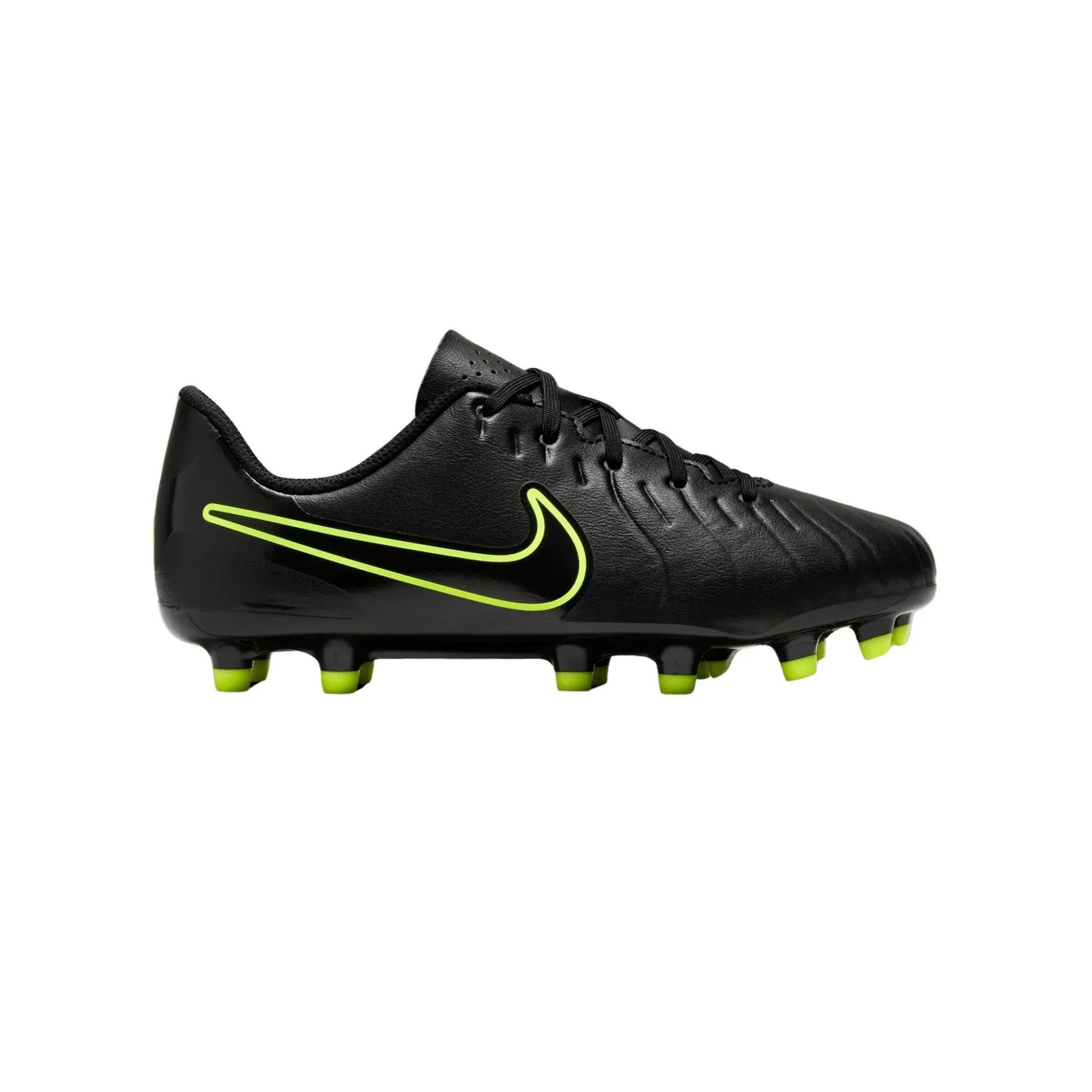 Nike Tiempo Legend 10 Club FG Jeunesse Noir/Jaune