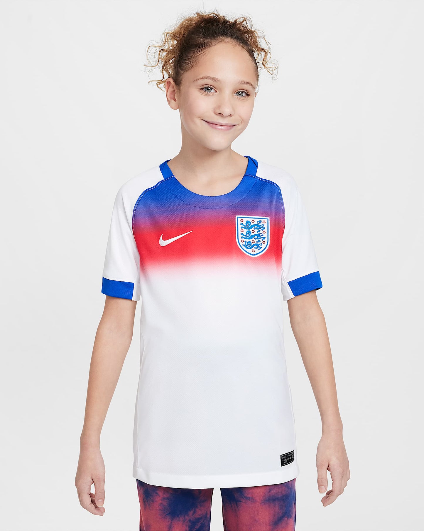 Nike England Women's 2025 Home Jersey Youth