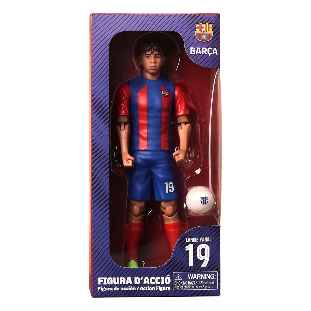 Lamine Yamal Barcelona Sockers Action Figure (8")