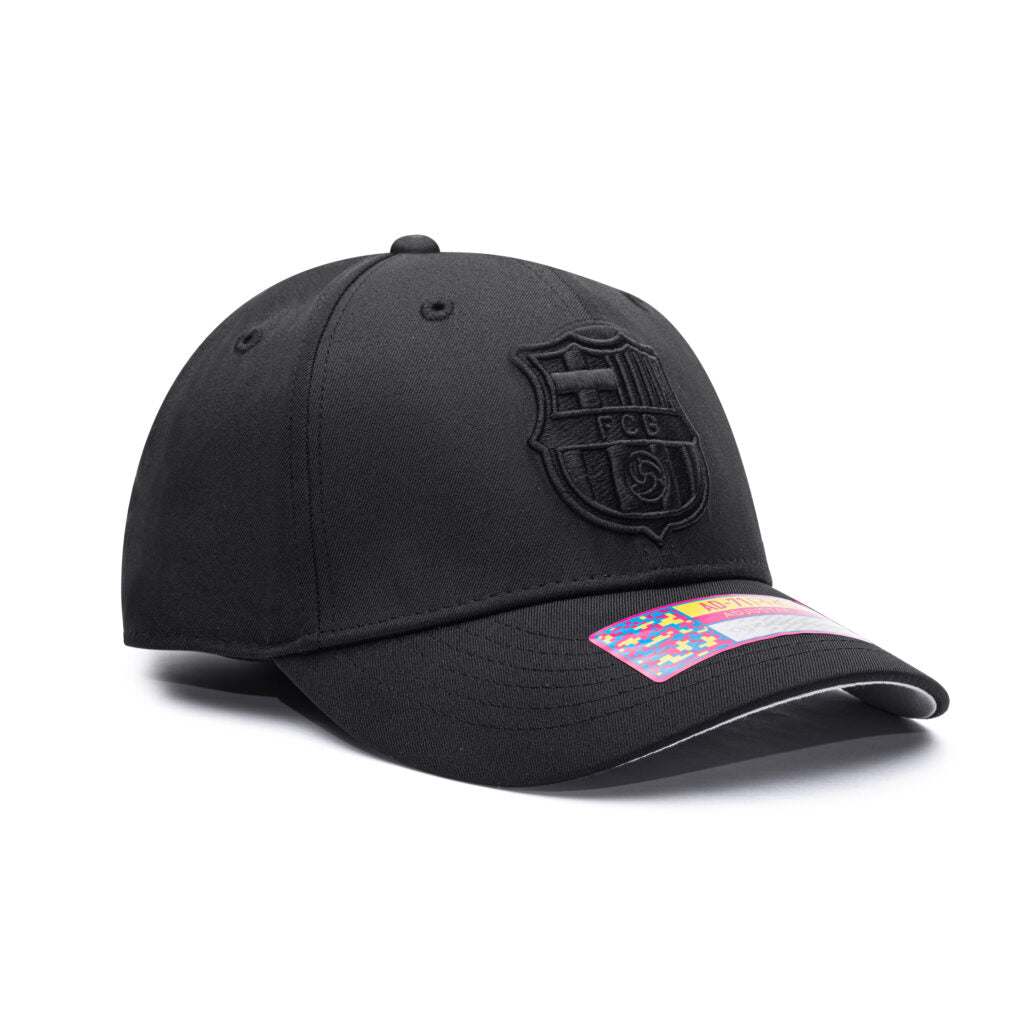 Barcelona Black Dusk Adjustable Hat (Fan Ink)