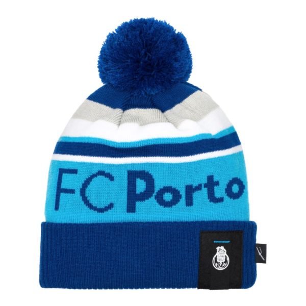 Porto Beanie Navy Pom