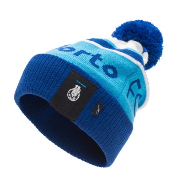 Porto Beanie Navy Pom