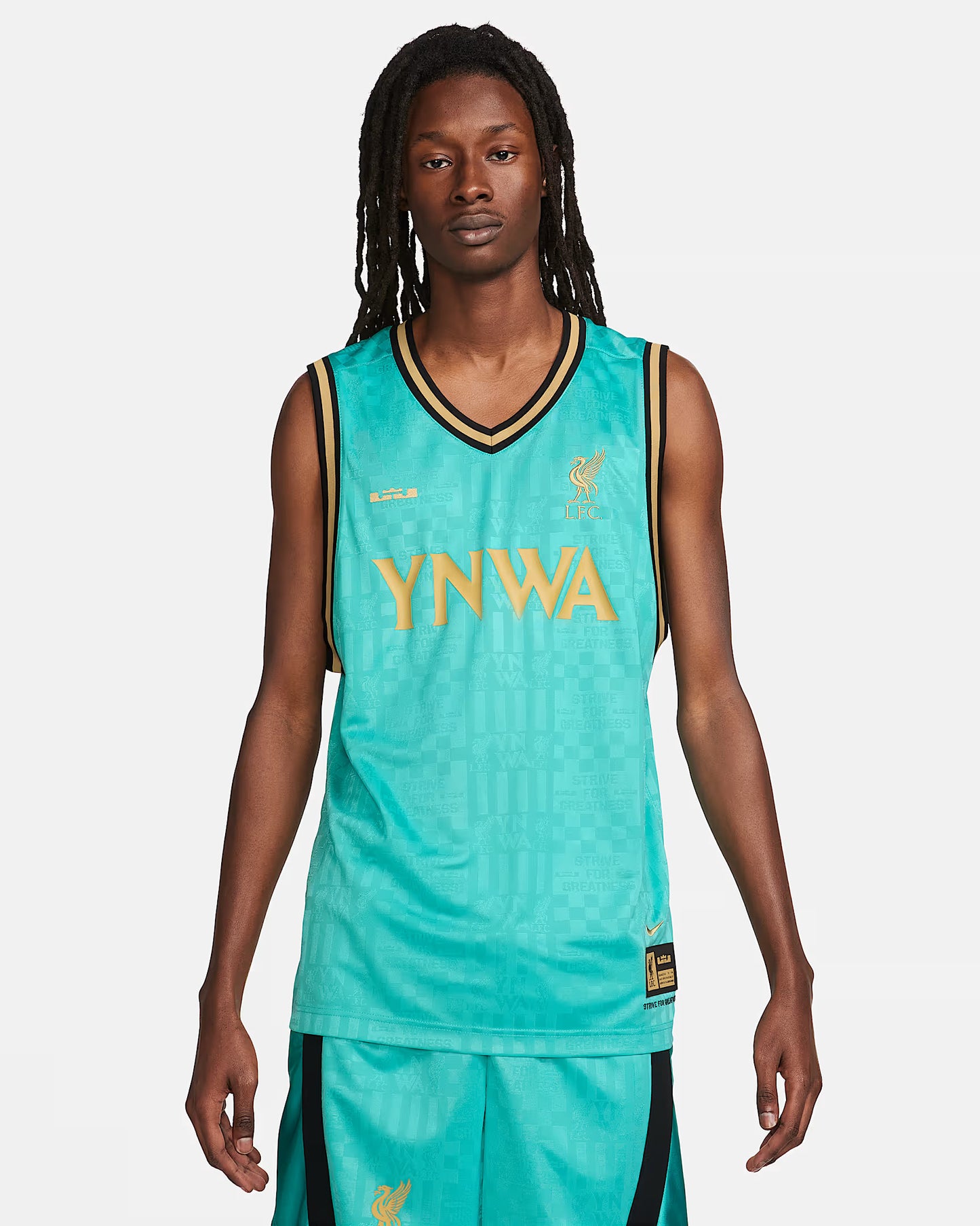 Maillot de basket-ball Nike LeBron x Liverpool FC Dri-FIT DNA