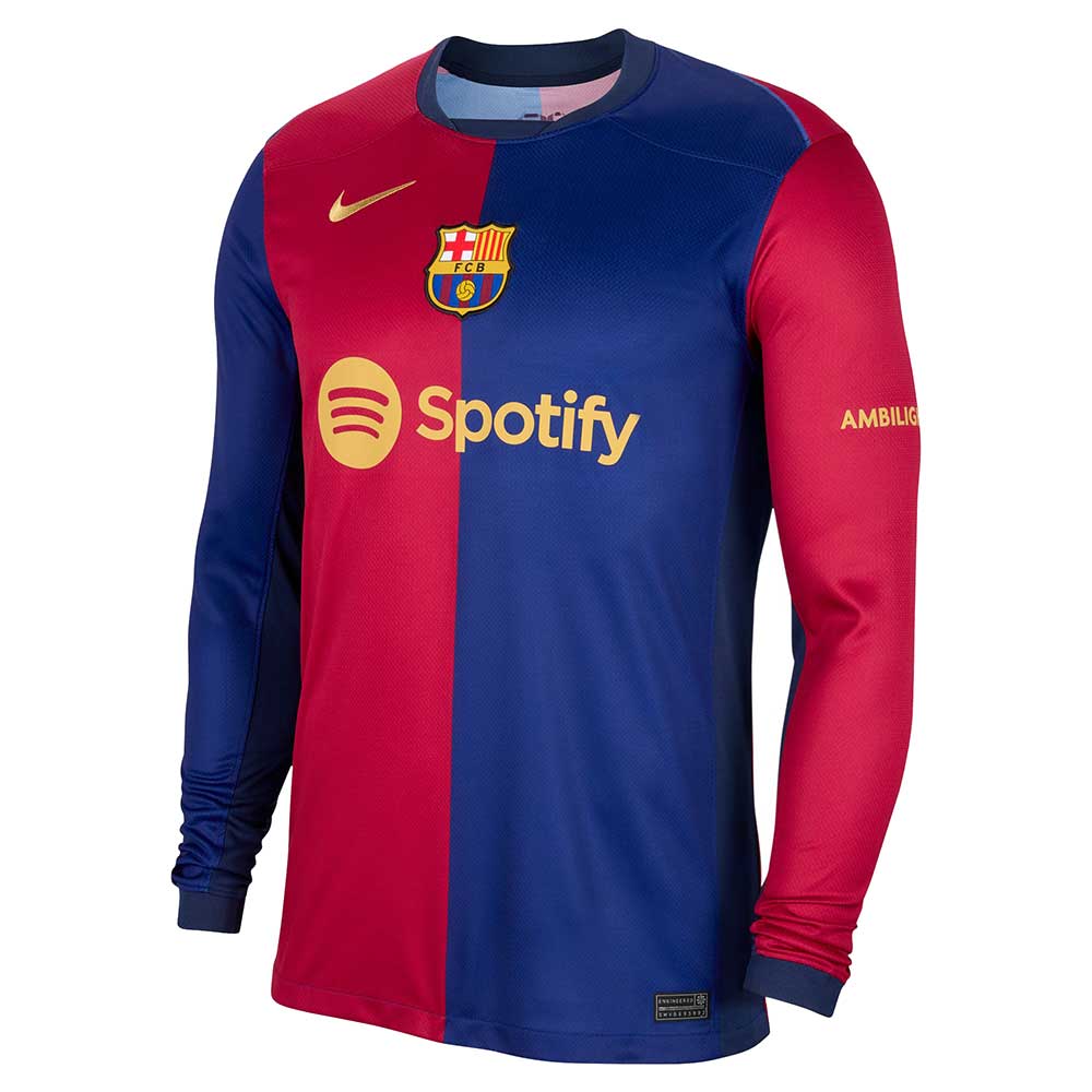 Maillot Nike FC Barcelone 24/25 Stadium Domicile Manches Longues