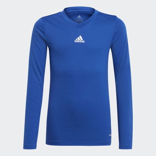Adidas Team Base Compression Tee Royal Blue Youth