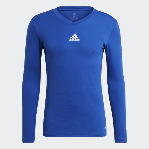 T-shirt de compression Adidas Team Base bleu roi