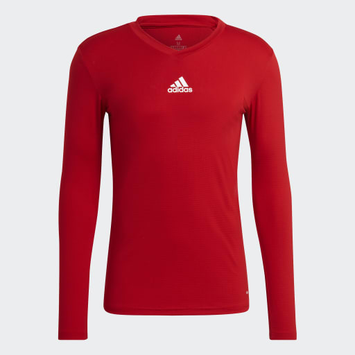 T-shirt de compression Adidas Team Base rouge