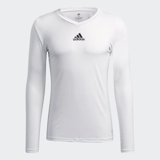 Adidas Team Base Compression Tee White