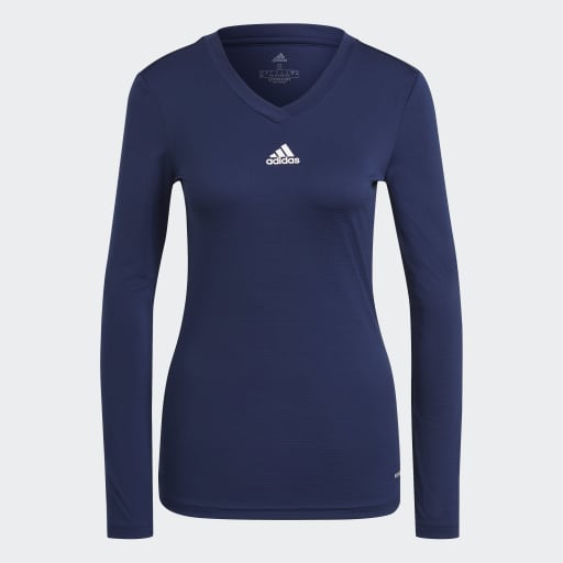 Adidas Team Base Compression Tee Navy Blue Women's