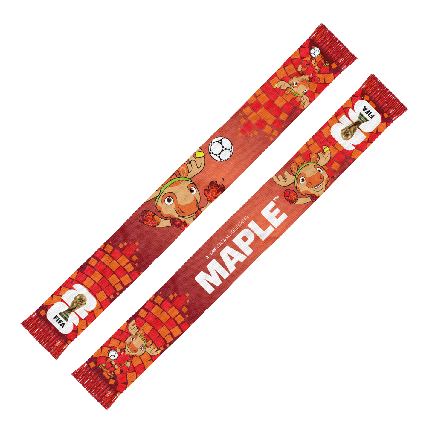 FIFA World Cup 2026™ Canada Official Mascot "Maple" Scarf