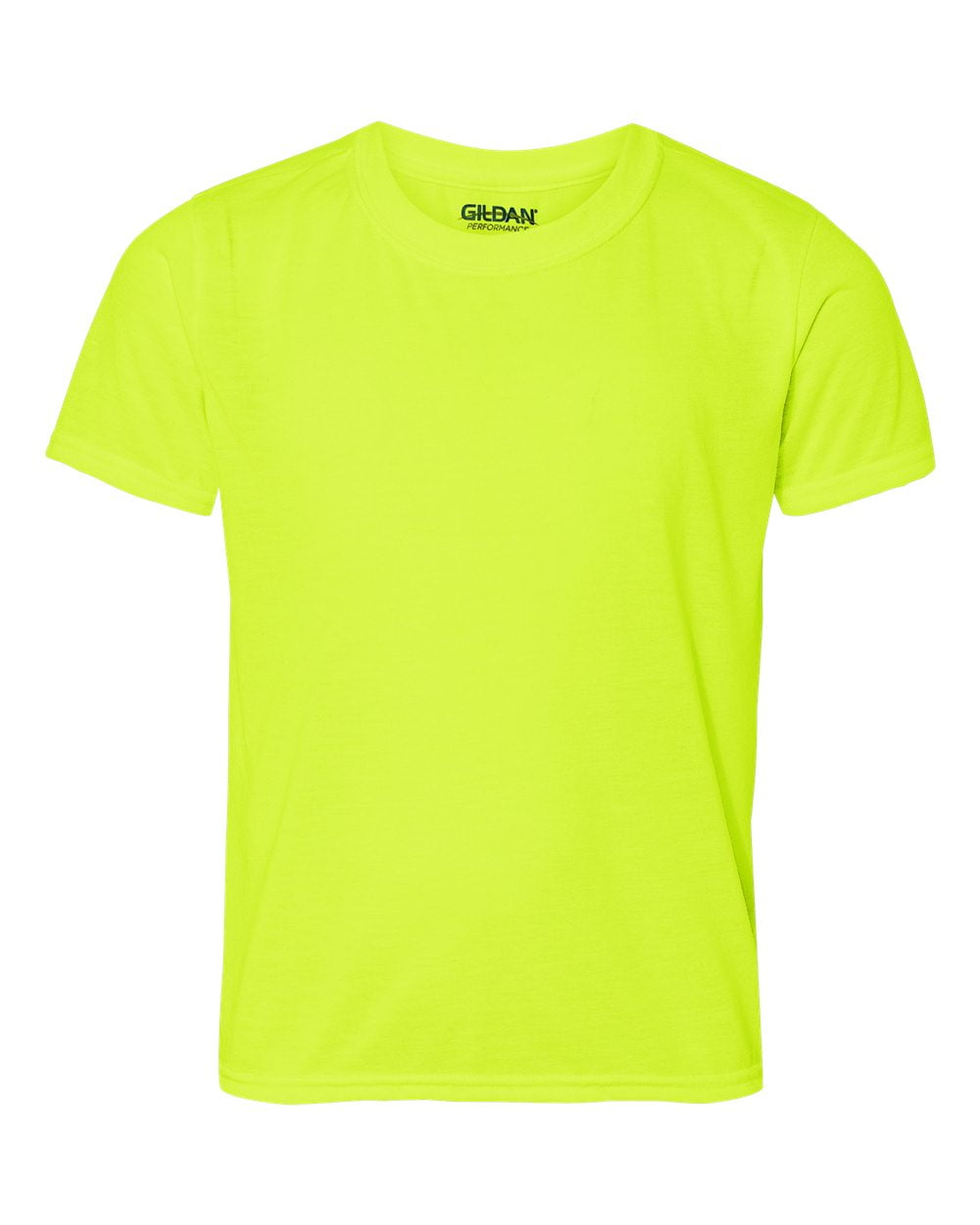 Gildan Performance T-Shirt Youth Fluo Yellow