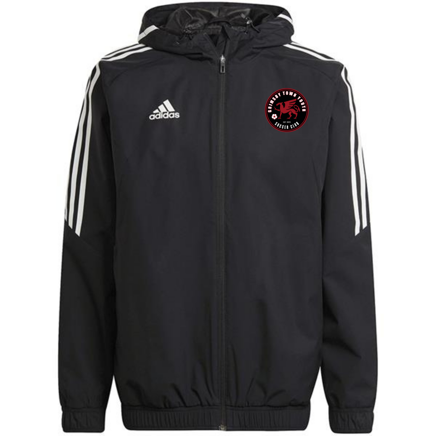 Grimsby Town SC Condivo 22 All-Weather Jacket Black