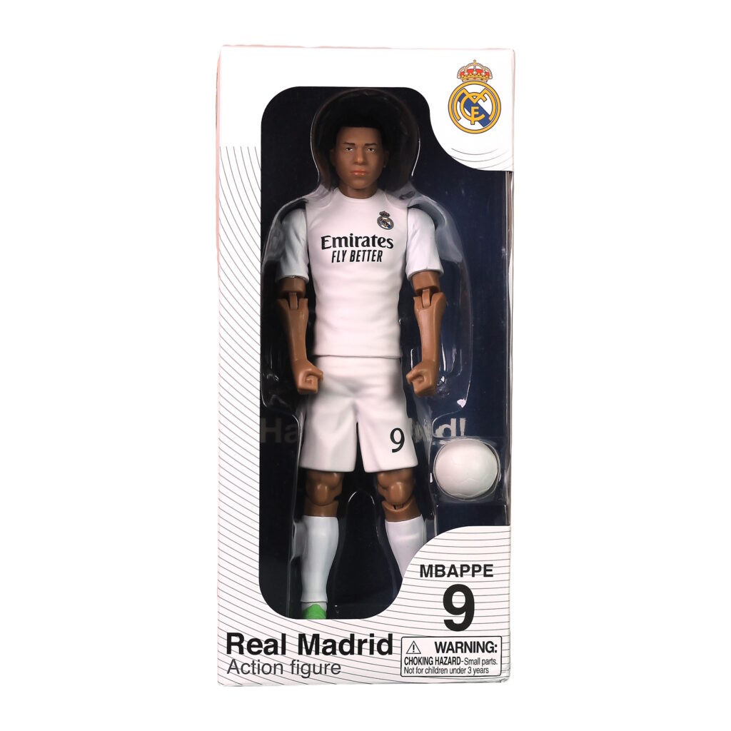 Kylian Mbappe Real Madrid Sockers Action Figure (8")