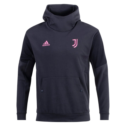 Sweat à capuche de voyage Adidas Juventus Gris