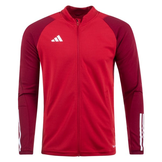 Veste de survêtement de compétition Adidas Tiro 23 Rouge