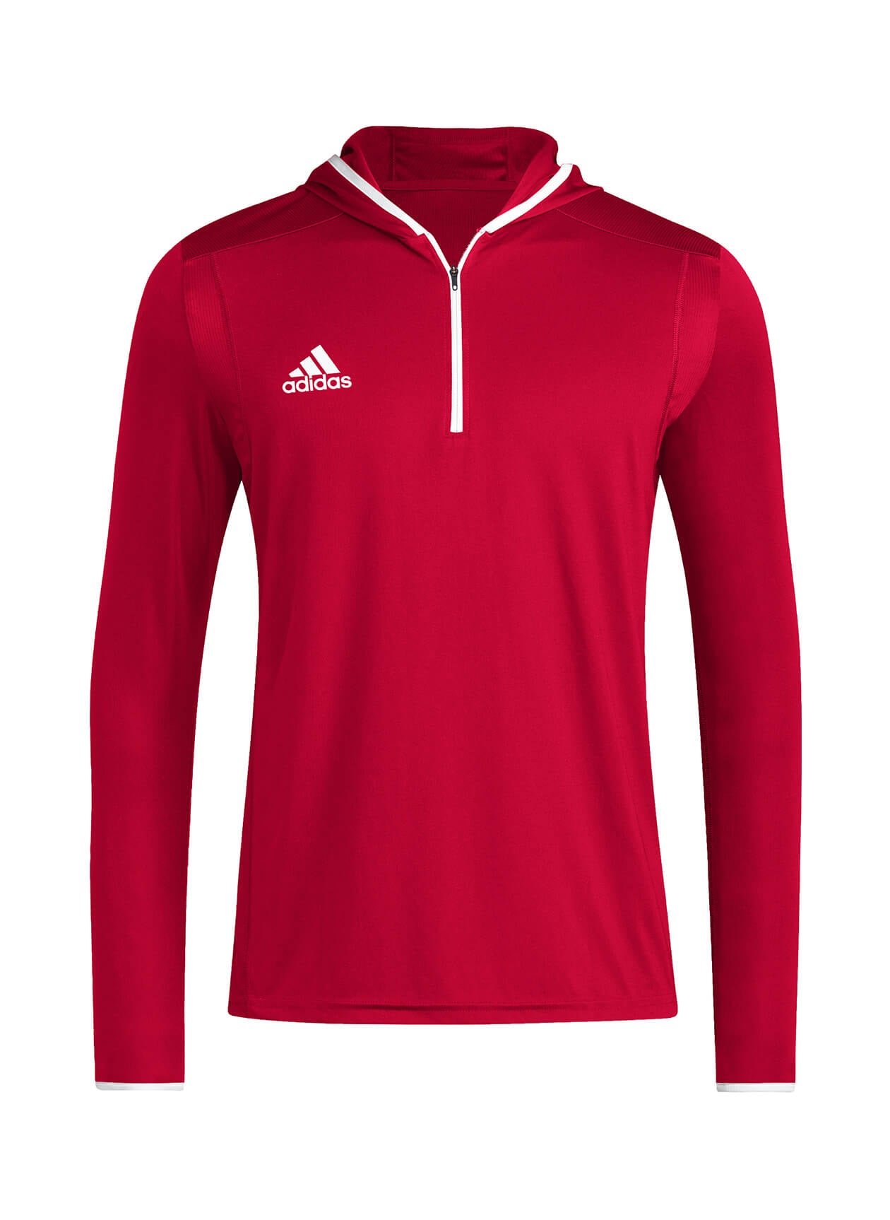 Adidas Team Issue 1/4 Zip Hoodie Red