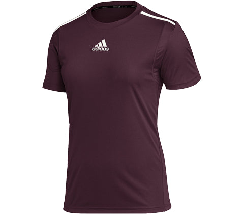 Adidas Team Issue Jersey Burgundy Women's