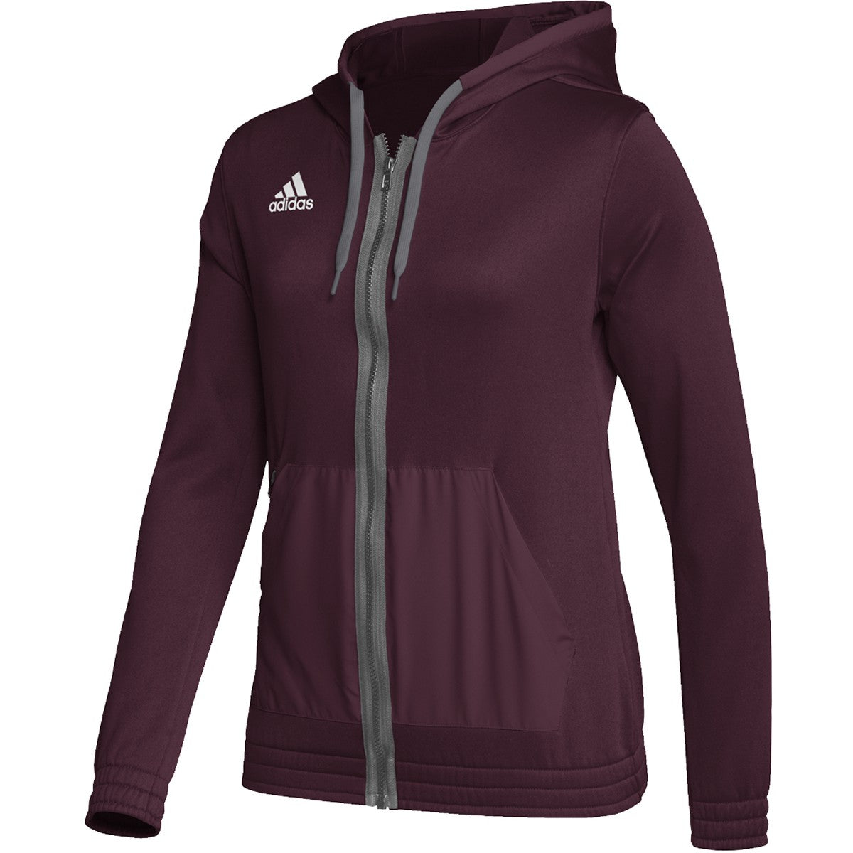 Adidas Team Issue Track Jacket Burgundy Women's