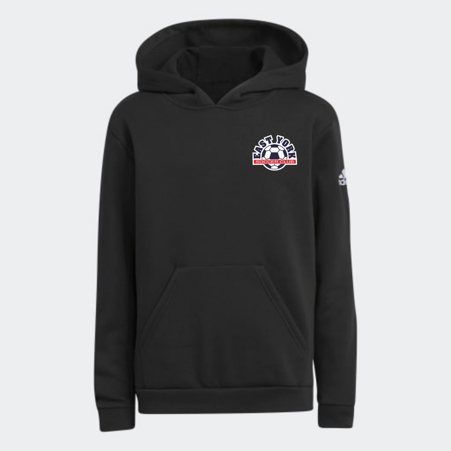 Sweat à capuche polaire East York SC noir pour jeunes