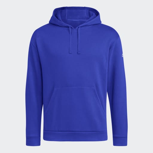 Sweat à capuche en polaire Adidas bleu roi