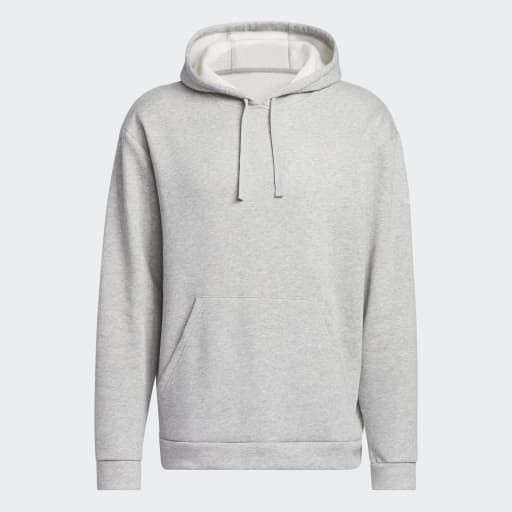 Sweat à capuche en polaire Adidas gris
