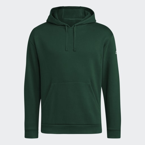 Adidas Fleece Hoodie Dark Green